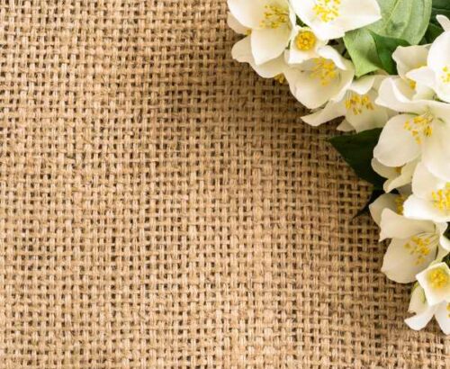 Jute fibers arranged in a dynamic pattern symbolizing the eco-friendly revolution in modern industries, featuring SA Shamim Jute Mills Ltd in Dinajpur, Bangladesh