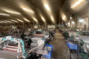 "SA Shamim Jute Mills Ltd facility showcasing high-quality jute products including yarn, rope, and eco-friendly bags."