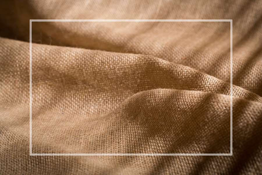 Stylish jute tote bag with modern design and eco-friendly material