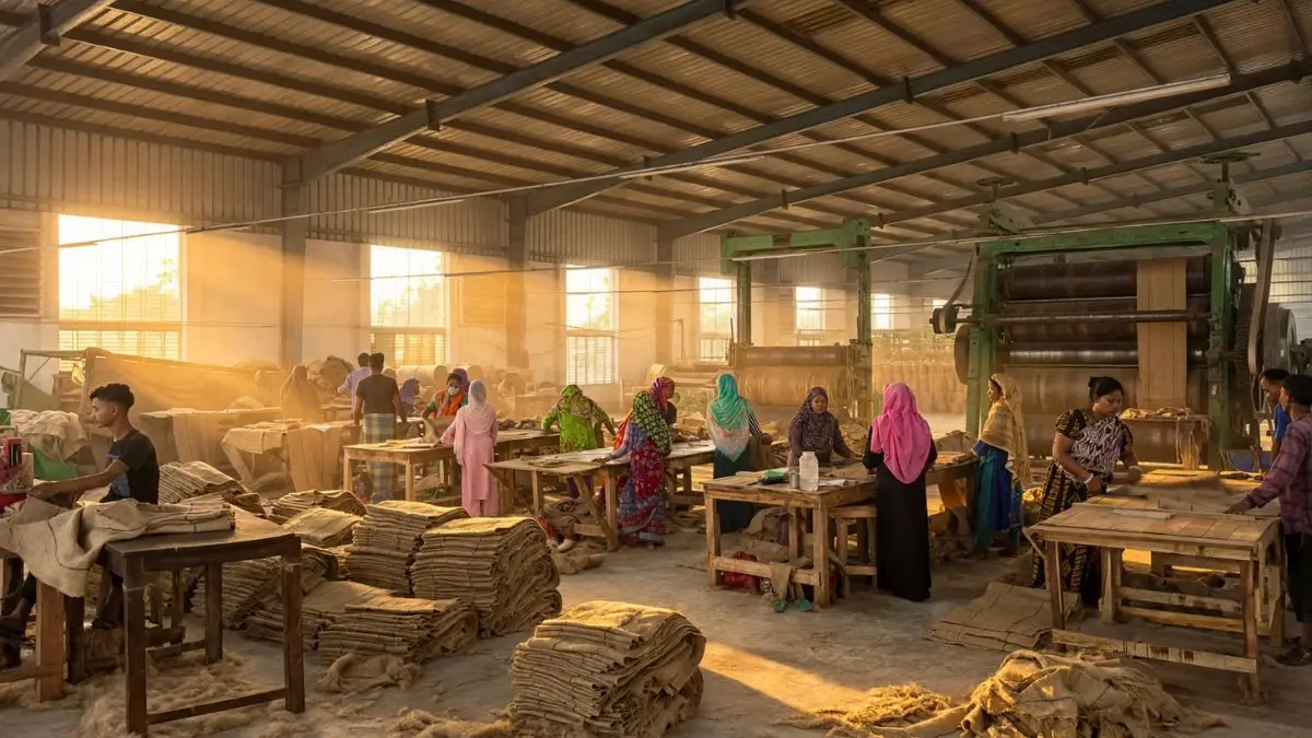 Food-Grade Jute Sacks for Cocoa and Coffee Export